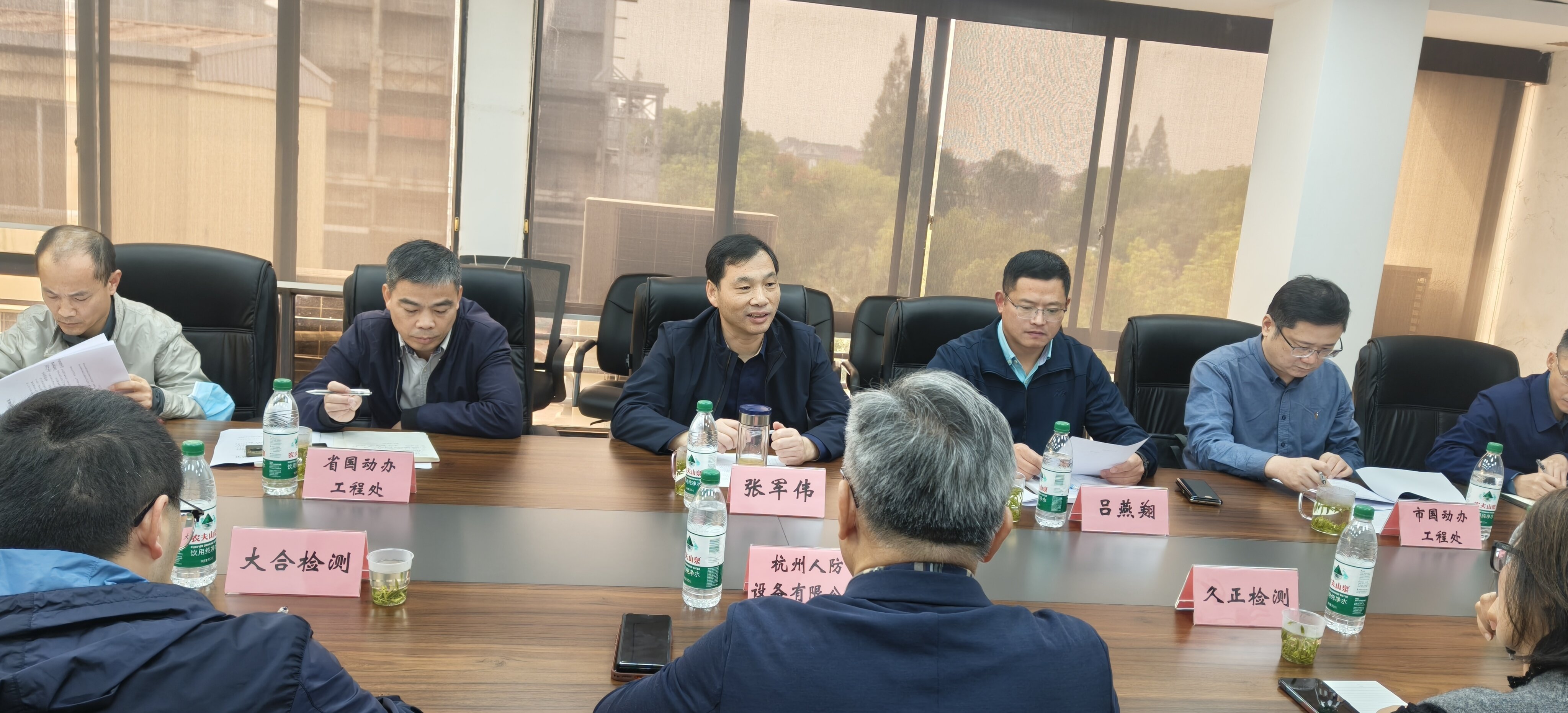 省國動辦張軍偉副主任一行蒞臨公司調研指導